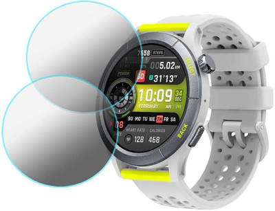 MOKPLZ Screen Guard for AMAZFIT CHEETAH SMARTWATCH(Pack of 2)