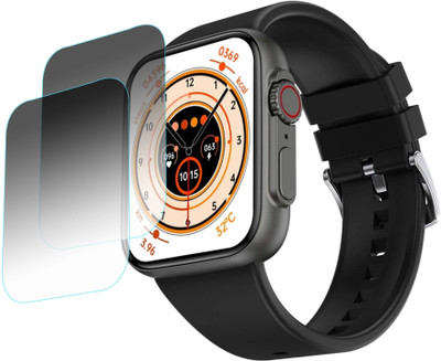 siglaciz Screen Guard for FIRE-BOLTT GLADIATOR 1.96 SMARTWATCH(Pack of 2)
