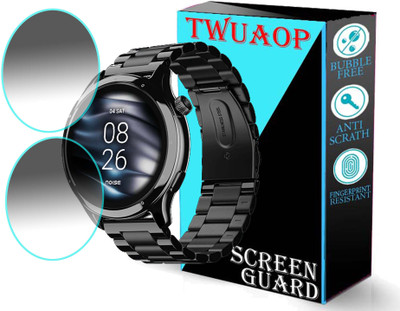 TWUAOP Screen Guard for NOISEFIT METTLE SMARTWATCH(Pack of 2)