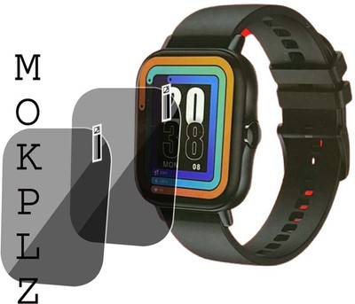 MOKPLZ Screen Guard for ITEL SMARTWATCH 1(Pack of 2)