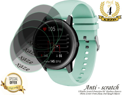 XAZE Screen Guard for French Connection R3 Pro Smartwatch(Pack of 4)