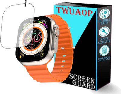 TWUAOP Screen Guard for HAMMER ACE ULTRA SMARTWATCH(Pack of 1)