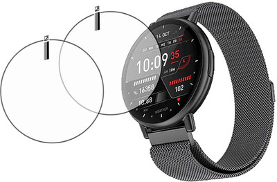 MOKPLZ Screen Guard for FIRE BOLTT DESTINY SMARTWATCH(Pack of 2)