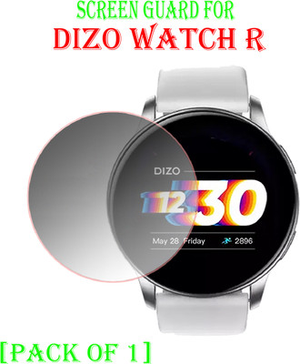 EJZATI Edge To Edge Screen Guard for DIZO WATCH R SMARTWATCH SCREEN GUARD(Pack of 1)