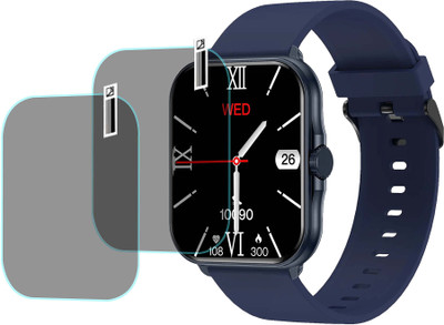MOKPLZ Screen Guard for FIRE BOLTT ETERNO SMARTWATCH(Pack of 2)