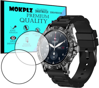 MOKPLZ Screen Guard for PEBBLE URBANE MARTWATCH(Pack of 2)