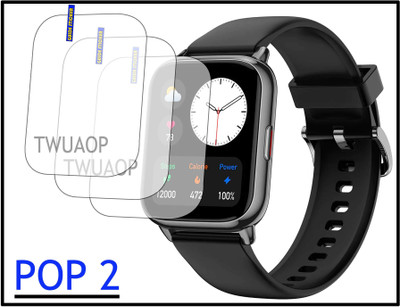 TWUAOP Screen Guard for AMAZFIT POP 2(Pack of 3)