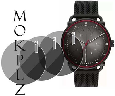 MOKPLZ Screen Guard for ARMANI EXCHANGE AX2902 ROCCO ANALOG WATCH(Pack of 3)