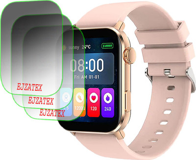 ejzatex Screen Guard for FIRE BOLTT NINJA BELL SMARTWATCH(Pack of 3)