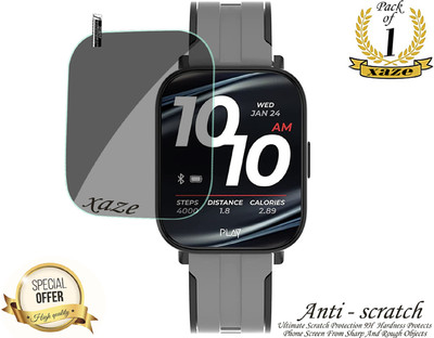 XAZE Screen Guard for Play Playfit XlPro Smartwatch(Pack of 1)