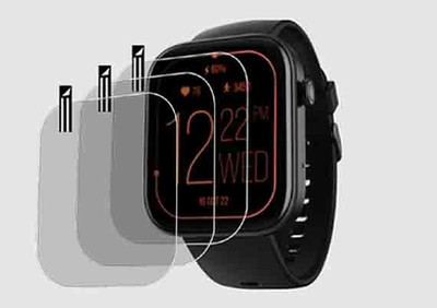 XAZE Screen Guard for boAt Storm Call 3 Smartwatch(Pack of 3)