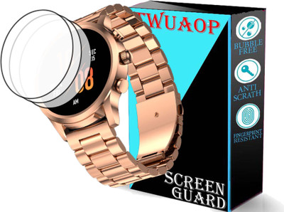 TWUAOP Screen Guard for FIRE BOLTT INFINITY LUXE SMARTWATCH(Pack of 3)