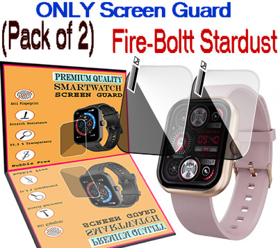 daffin Screen Guard for Fire Boltt Stardust(Pack of 2)