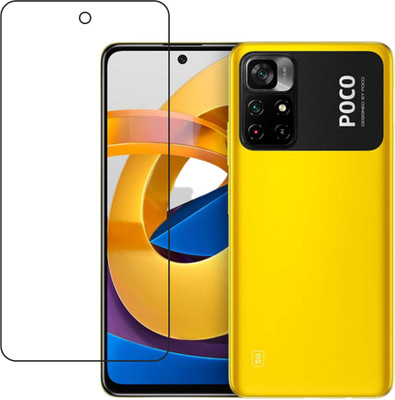DVTECH Screen Guard for 9H Crystal Clear View Xiaomi Poco M4 Pro 5G(Pack of 1)