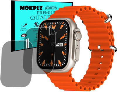 MOKPLZ Screen Guard for FIRE BOLTT WARRIOR SMARTWATCH(Pack of 2)