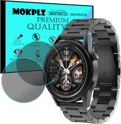 MOKPLZ Screen Guard for ALT DAPPER SMARTWATCH(Pack of 2)