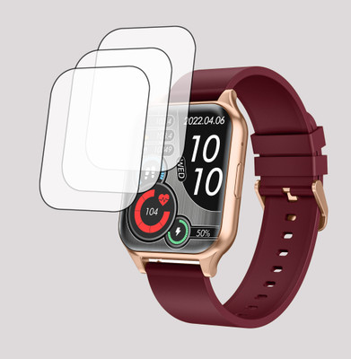 ejzatex Screen Guard for GIZMORE GLOW Z SMARTWATCH, SCREEN GUARD(Pack of 3)