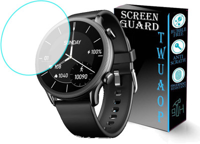 TWUAOP Screen Guard for BOAT FLASH PLUS SMARTWATCH(Pack of 1)