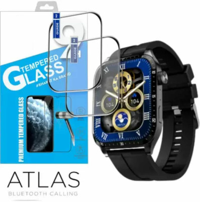 ICROMECK Screen Guard for FIRE BOLTT ATLAS SMARTWATCH(Pack of 2)