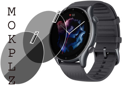 MOKPLZ Screen Guard for AMAZFIT GTR 3(Pack of 2)