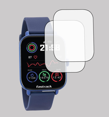 ejzatex Screen Guard for FASTRACK REFLEX VOX 2 SMARTWATCH, SCREEN GUARD(Pack of 2)