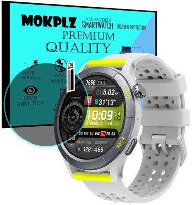 MOKPLZ Screen Guard for AMAZFIT CHEETAH SMARTWATCH(Pack of 1)