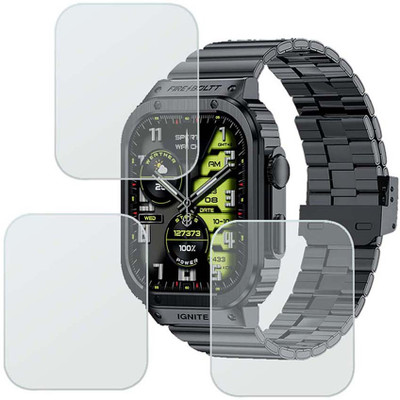 MOKPLZ Screen Guard for FIRE BOLTT MAVERICK SMARTWATCH(Pack of 3)