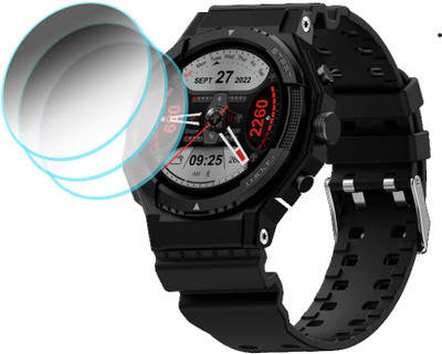 TWUAOP Screen Guard for FIRE BOLTT QUEST SMARTWATCH(Pack of 3)