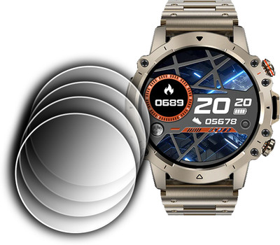EJZATI Screen Guard for FIRE BOLTT MARSHAL SMARTWATCH, SCREEN GUARD(Pack of 4)