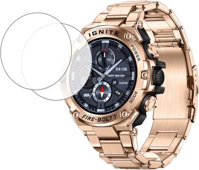 TWUAOP Screen Guard for FIRE BOLTT ASSAULT SMARTWATCH SCREEN GUARD(Pack of 2)