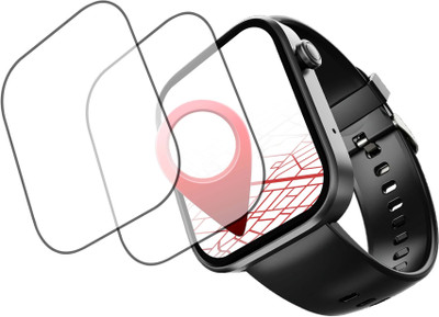 TWUAOP Screen Guard for BOAT STORM CALL 3 SMARTWATCH(Pack of 2)