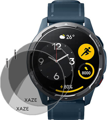 XAZE Screen Guard for Xiaomi Watch Color 2 Smartwatch(Pack of 2)