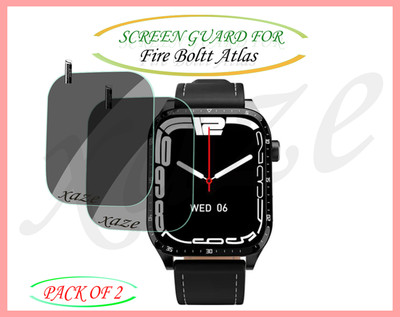 XAZE Screen Guard for Fire Boltt Atlas Smartwatch(Pack of 2)