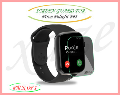 XAZE Screen Guard for pTron Pulsefit P61(Pack of 1)