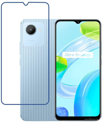 DVTECH Screen Guard for 9H Crystal Clear View Realme C30(Pack of 1)