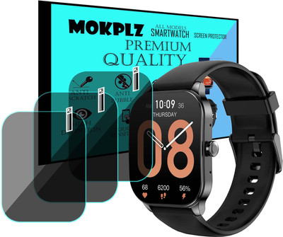 MOKPLZ Screen Guard for AMAZFIT POP 3S SMARTWATCH(Pack of 3)