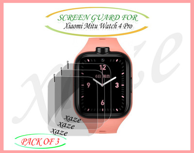 XAZE Screen Guard for Xiaomi Mitu Watch 4 Pro Smartwatch(Pack of 3)