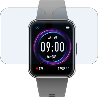 DVMART Screen Guard for Crystal Clear Helix Smart Metal fit 3.0 Smartwatch -TW0HXW502T(Pack of 2)