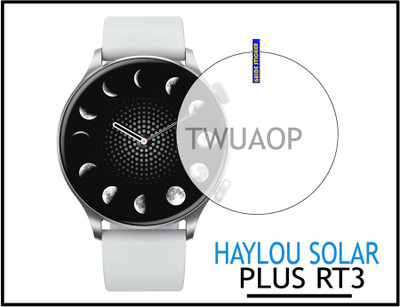 TWUAOP Screen Guard for HAYLOU SOLAR PLUS RT 3(Pack of 1)