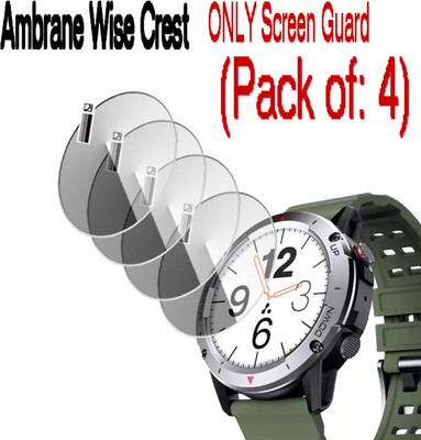 daffin Screen Guard for Ambrane Wise Crest(Pack of 4)