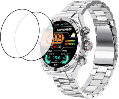 TWUAOP Screen Guard for GIZMORE IKON LUXE SMARTWATCH(Pack of 2)