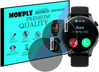 MOKPLZ Screen Guard for TITAN TALK SMARTWATCH(Pack of 2)