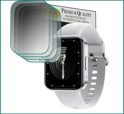 hirdesh Screen Guard for DIZO Watch D Talk(Pack of 4)