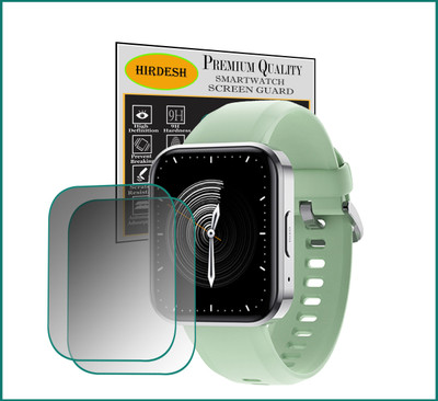 hirdesh Screen Guard for DIZO Watch D Talk(Pack of 2)
