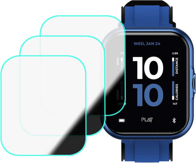 MOKPLZ Screen Guard for PLAYFIT DIAL 3 PRO SMARTWATCH(Pack of 3)
