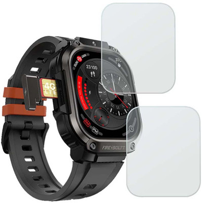 MOKPLZ Screen Guard for FIRE BOLTT CLICKK SMARTWATCH(Pack of 2)