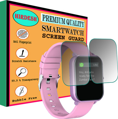 hirdesh Screen Guard for pTron Force X11(Pack of 2)