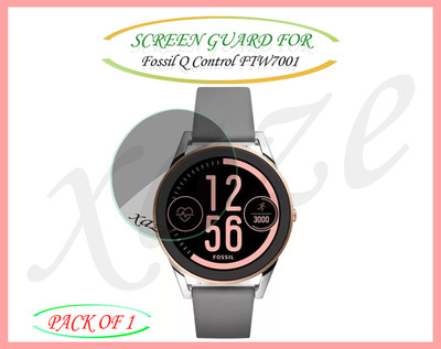 XAZE Screen Guard for Fossil Q Control FTW7001 Smartwatch(Pack of 1)