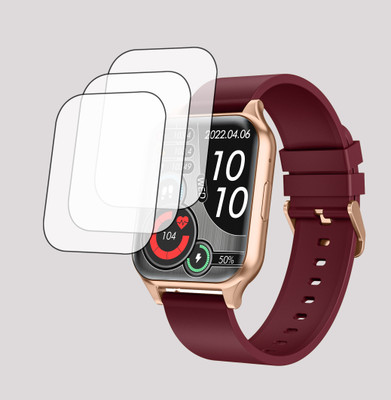 ejzatex Screen Guard for GIZMORE GLOW Z SMARTWATCH, SCREEN GUARD(Pack of 3)