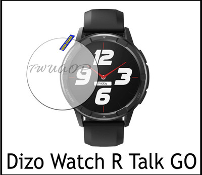 TWUAOP Screen Guard for DIZO WATCH R TALK GO(Pack of 1)